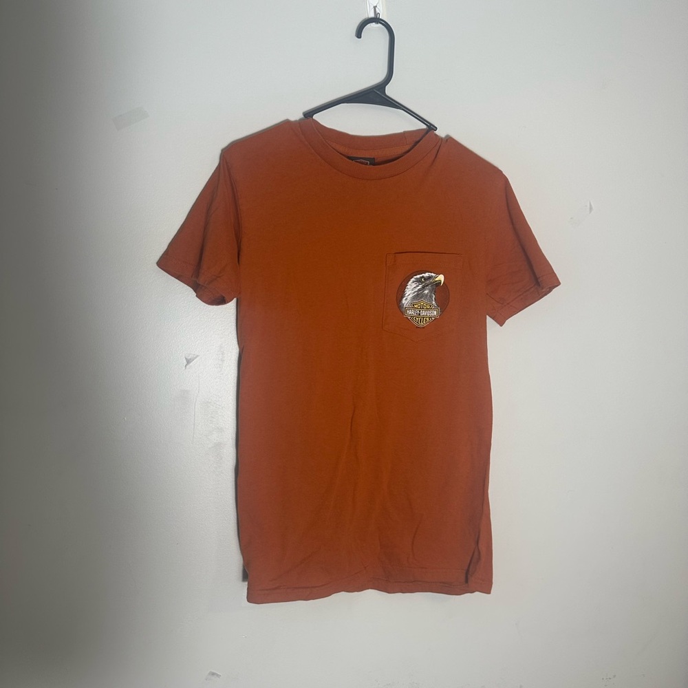 Harley-Davidson Orange Short Sleeve Tee
